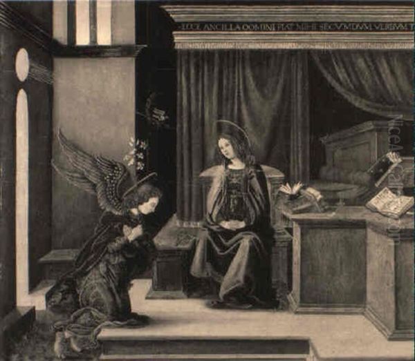 The Annunciation Oil Painting by Filippo (Filippino) Lippi