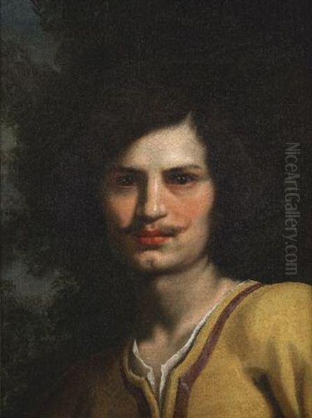 Ritratto Di Giovane Uomo Oil Painting by Lorenzo Lippi