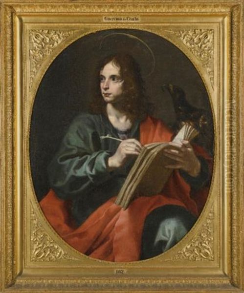 Saint John The Evangelist Oil Painting by Lorenzo Lippi