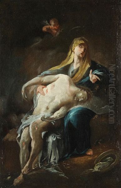 Pieta Oil Painting by Jan Kristof Liska