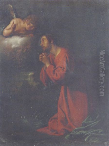 The Agony In The Garden Oil Painting by Johann Liss