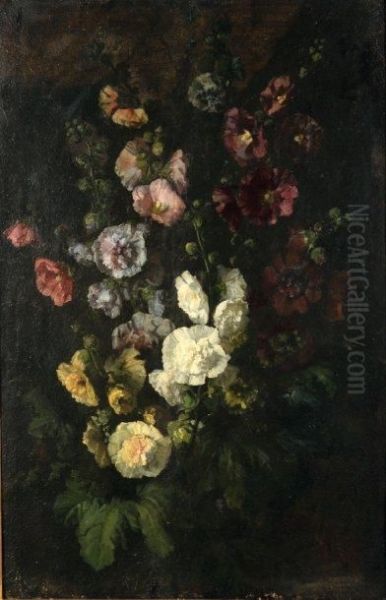 Composition Florale Oil Painting by Jean Benner