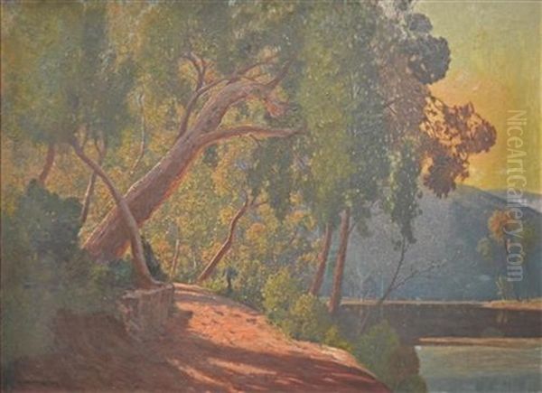 Sunlit Morning, Hawkesbury Oil Painting by William Lister-Lister