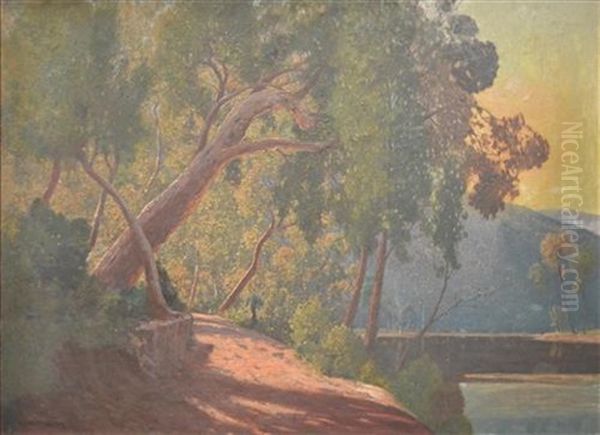 Sunlit Morning, Hawkesbury Oil Painting by William Lister-Lister