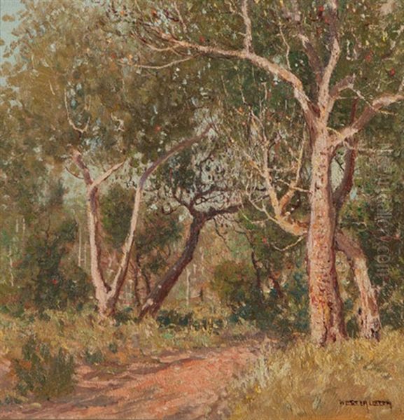 The Silent Bush Oil Painting by William Lister-Lister