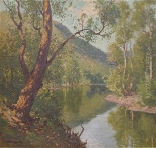 Still Waters National Park Oil Painting by William Lister-Lister