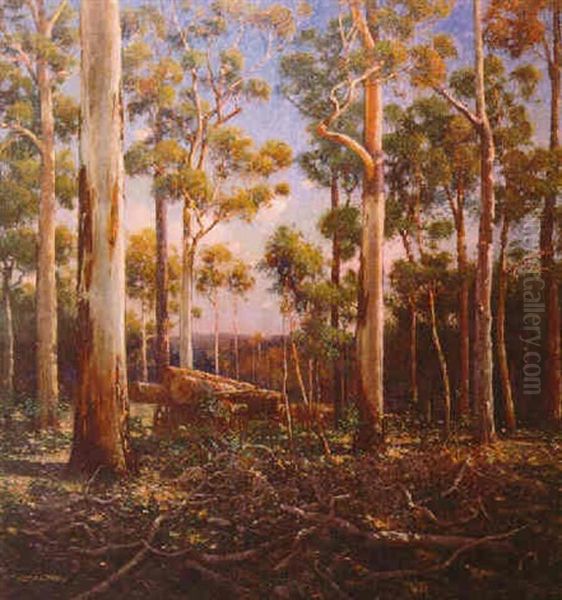 Afternoon Clearing Oil Painting by William Lister-Lister