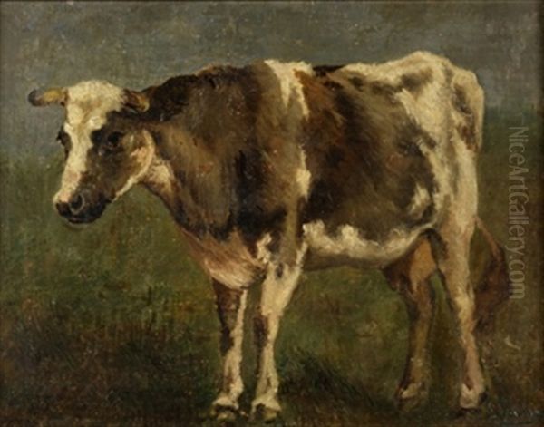 Vaca Oil Painting by Jose Llaneces