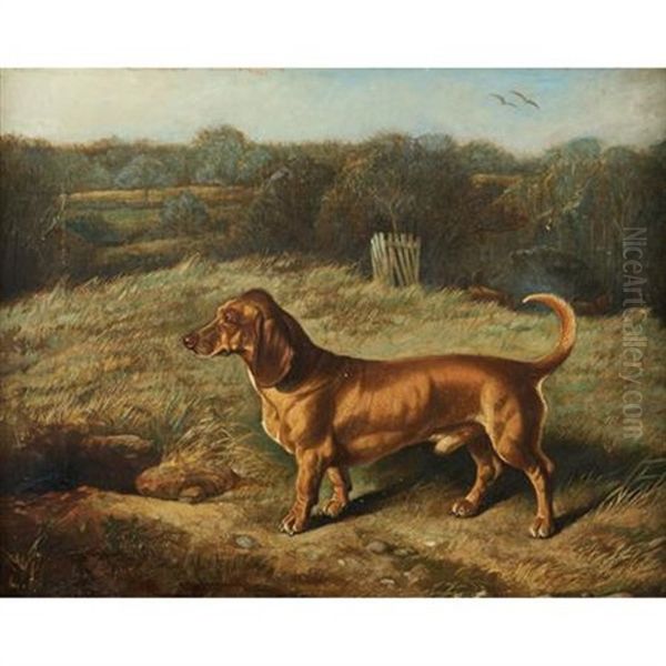 Champion Olympian Oil Painting by Edward Lloyd