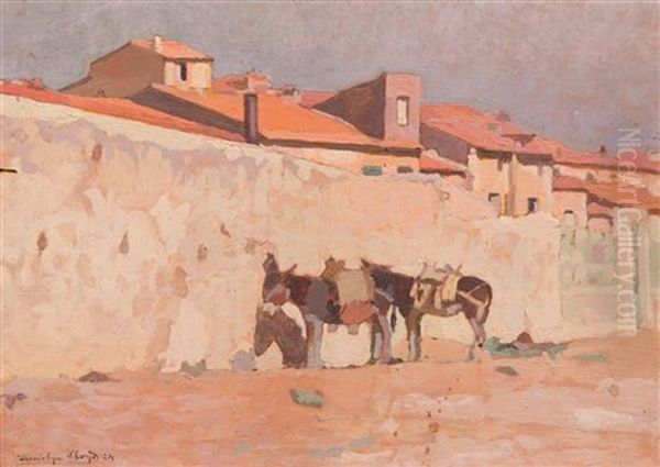 L'wlba Oil Painting by Llewelyn Lloyd