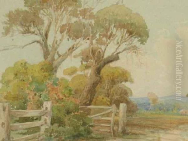 Mornington Oil Painting by Charles S. Bennett