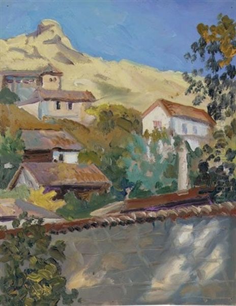 Bakhchisarai Oil Painting by Serguei Ivanovitch Lobanoff