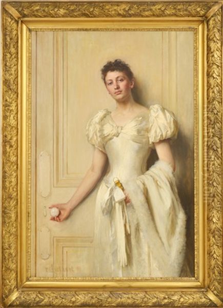 Portrait Of Rebecca by William Ewart Lockhart