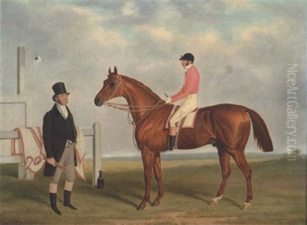 Portrait Of Colonel Bouverie On Mr. Hobson's 