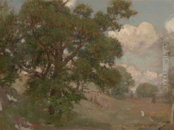 Pastoral Landscape by Louis Loeb