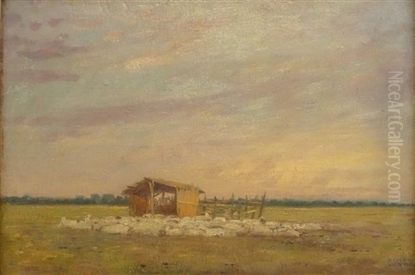 Stable Oil Painting by Kimon Loghi