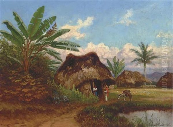 Orizaba Oil Painting by August Loehr