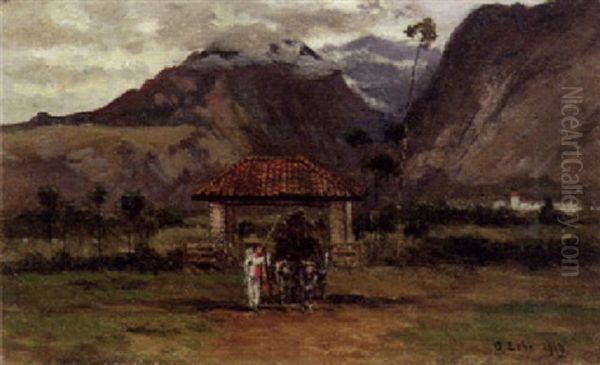 Pico De Orizaba Oil Painting by August Loehr