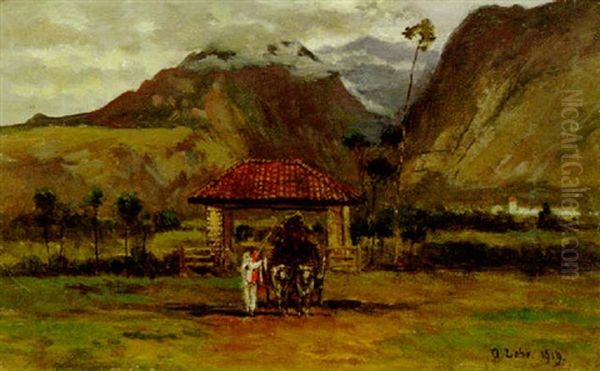 Pico De Orizaba Oil Painting by August Loehr