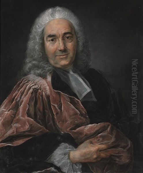 Portrait Of A Magistrate Oil Painting by Alexis Loir III