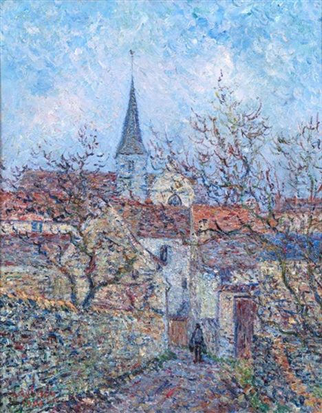 The Baptism Of Christ Oil Painting by Gustave Loiseau