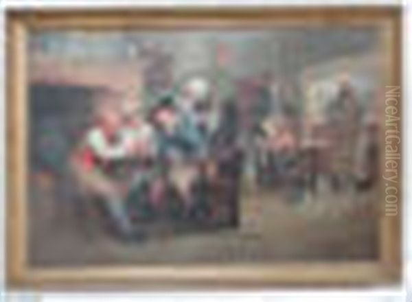 The Story Of The Elopement Oil Painting by John Arthur Lomax