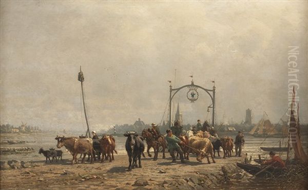 Fahre Von Rees Oil Painting by Wilhelm Lommen