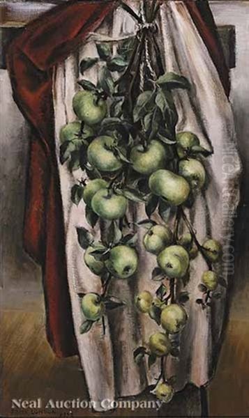 Apples Oil Painting by Frank Marsden London