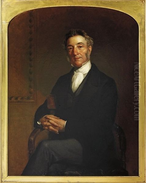 Portrait Of Thomas Palmer Oil Painting by Edwin Long