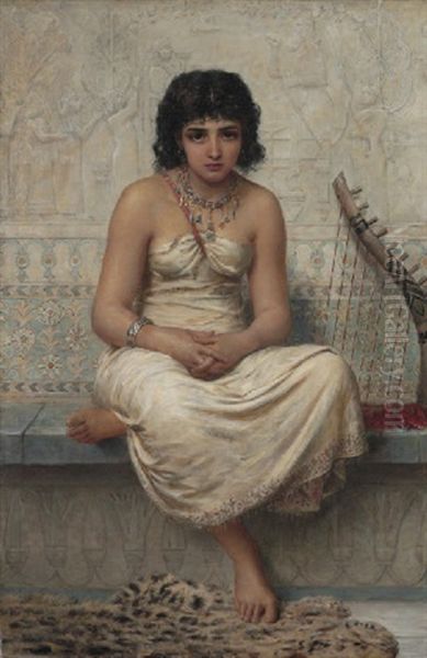 The Assyrian Captive Oil Painting by Edwin Long