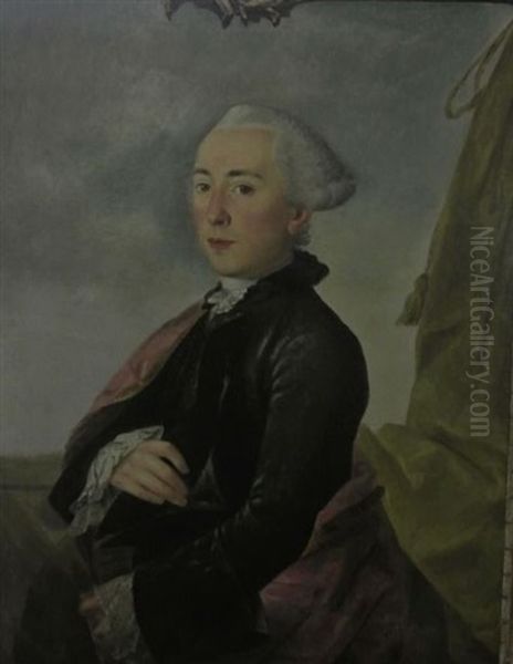 Portrait De Gentilhomme Venitien by Alessandro Longhi