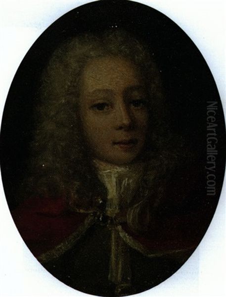 Portrait D'un Jeune Prince Oil Painting by Alessandro Longhi