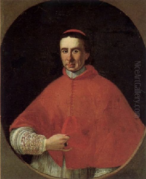 Bildnis Des Cardinals Und Patriarchen Von Venedig Angelo Maria Querini Stampalia Oil Painting by Alessandro Longhi