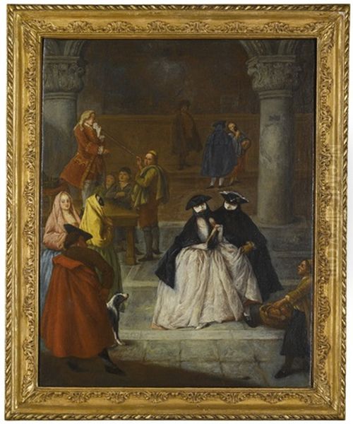 The Fortune Teller Oil Painting by Pietro Longhi