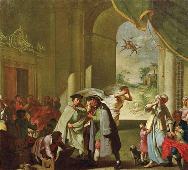 Die Verlorene Seele Oil Painting by Pietro Longhi