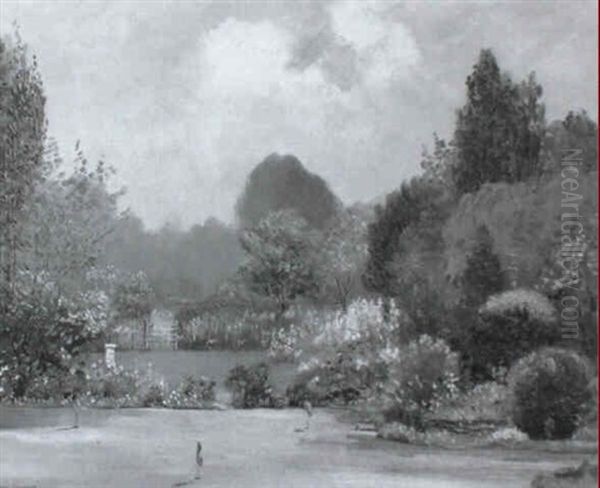 Garden, Midsummer by William Francis (Will) Longstaff