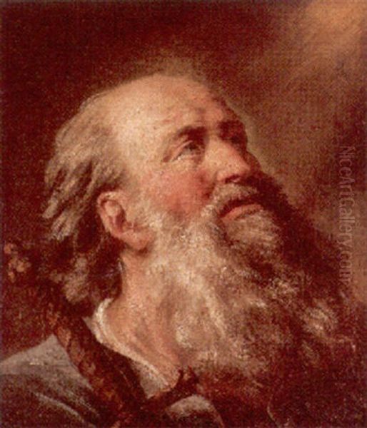 A Study Of Saint Paul Oil Painting by Carle van Loo