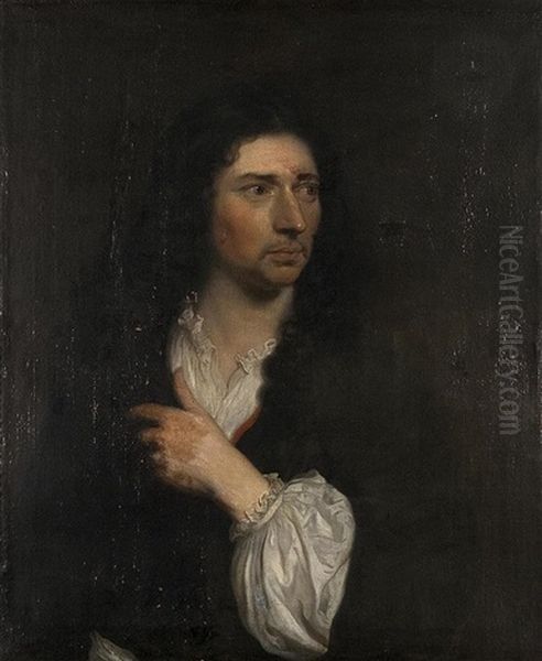 Portrait D'un Gentilhomme Oil Painting by Jakob van Loo