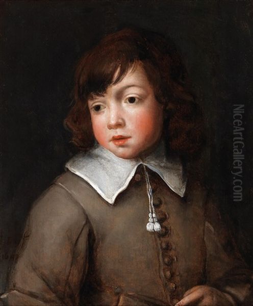 Portrait Of A Boy Oil Painting by Jakob van Loo