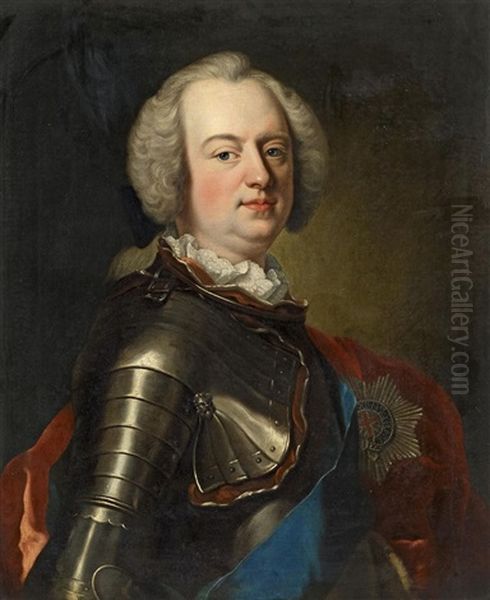 Portrat Des Charles Lennox, 2nd Duke Of Richmond And Lennox Oil Painting by Jean-Baptiste van Loo