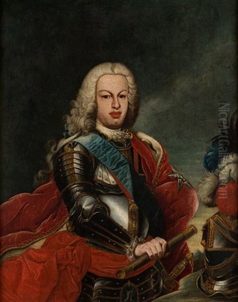 Fernando Vi Oil Painting by Louis Michel van Loo