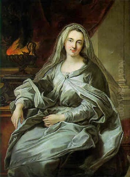 Vestale Oil Painting by Louis Michel van Loo