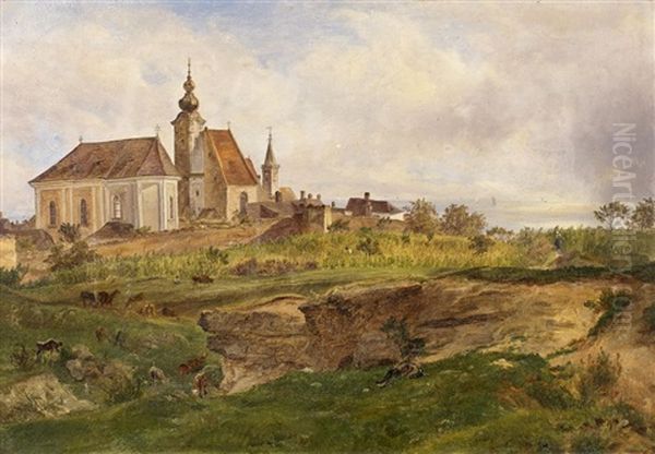 Kirche An Der Norddeutschen Kuste by Friedrich Loos