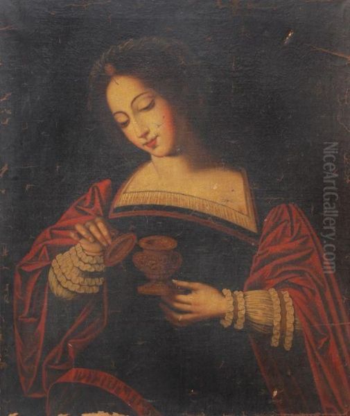 The Penitent Magdalene Oil Painting by Ambrosius Benson