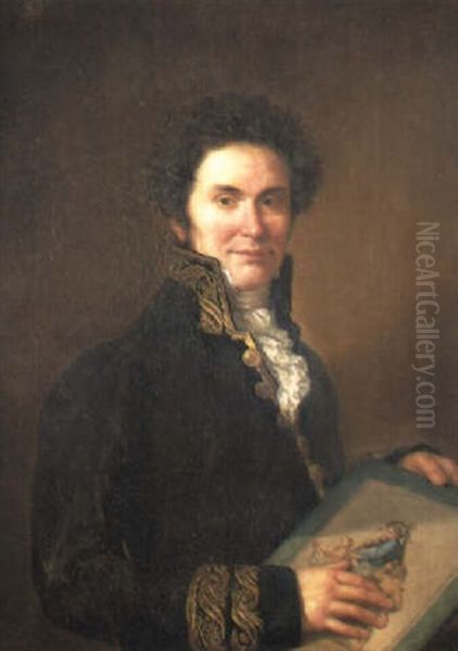 Retrato De Caballero Oil Painting by Vicente Lopez y Portana