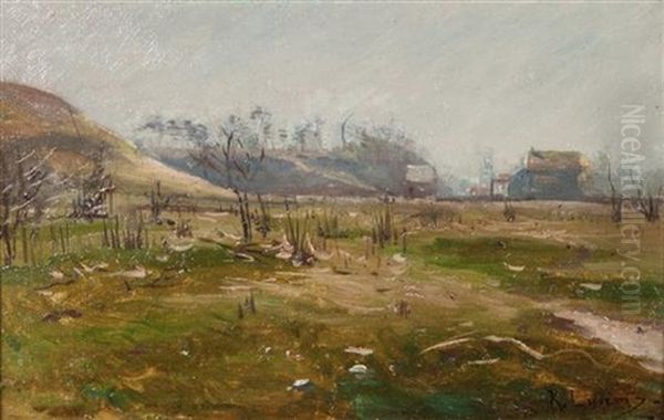 Milwaukee Meadow Land Oil Painting by Richard Lorenz