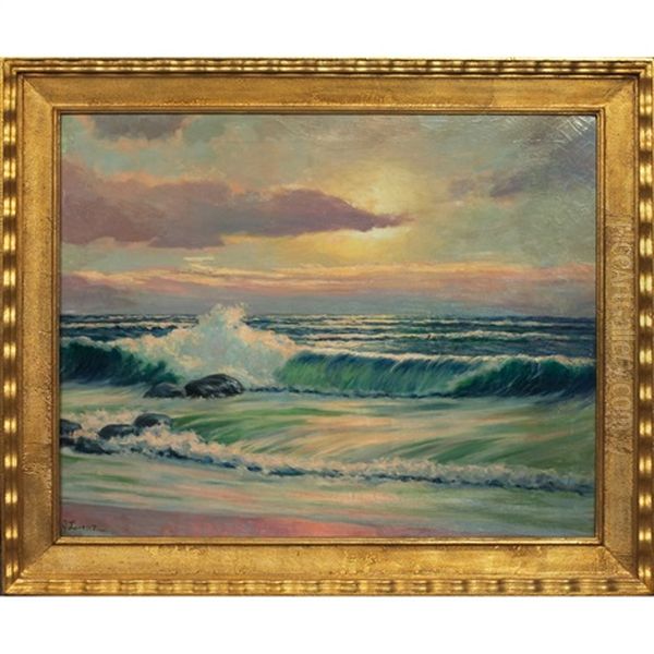 Seascape Oil Painting by Richard Lorenz