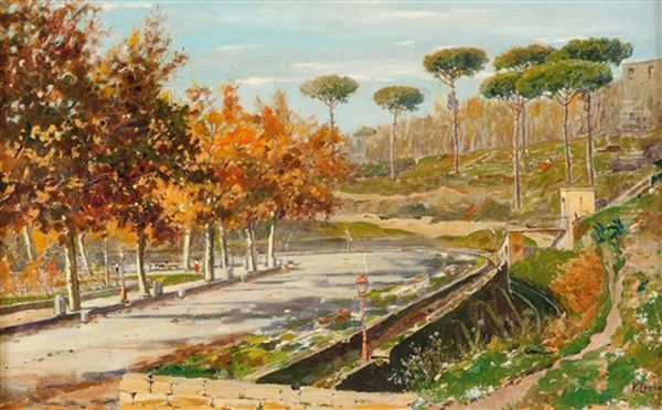 Il Parco Oil Painting by Vincenzo Loria