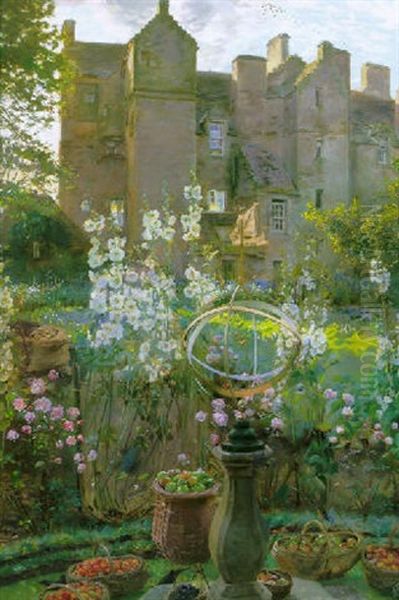 September Oil Painting by John Henry Lorimer