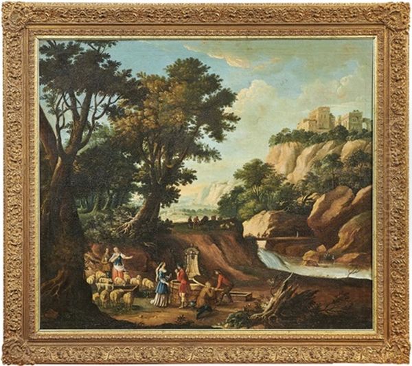 Pastorale Landschaft Oil Painting by Claude Lorrain